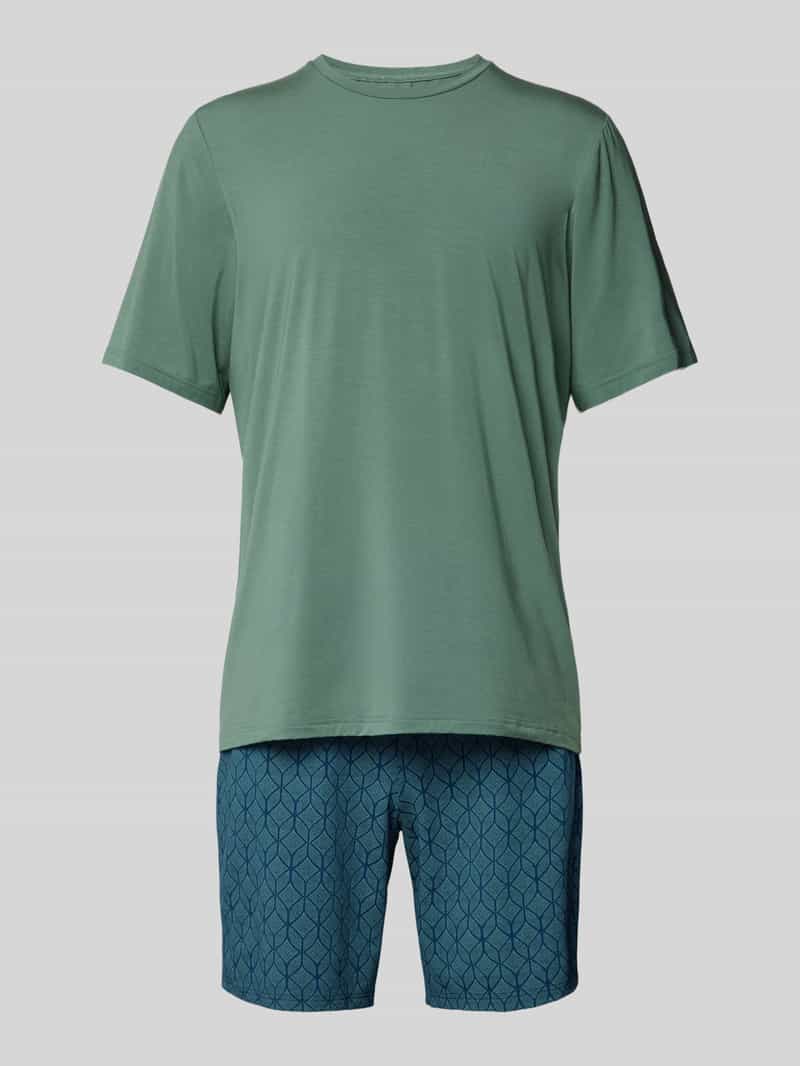 Schiesser Pyjama met ronde hals