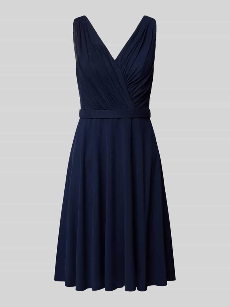 TROYDEN COLLECTION Cocktailjurk met V-hals