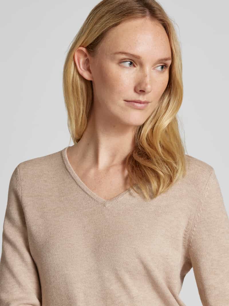 Christian Berg Woman Gebreide pullover met ribboorden