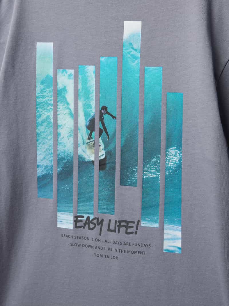 Tom Tailor Oversized T-shirt van puur katoen