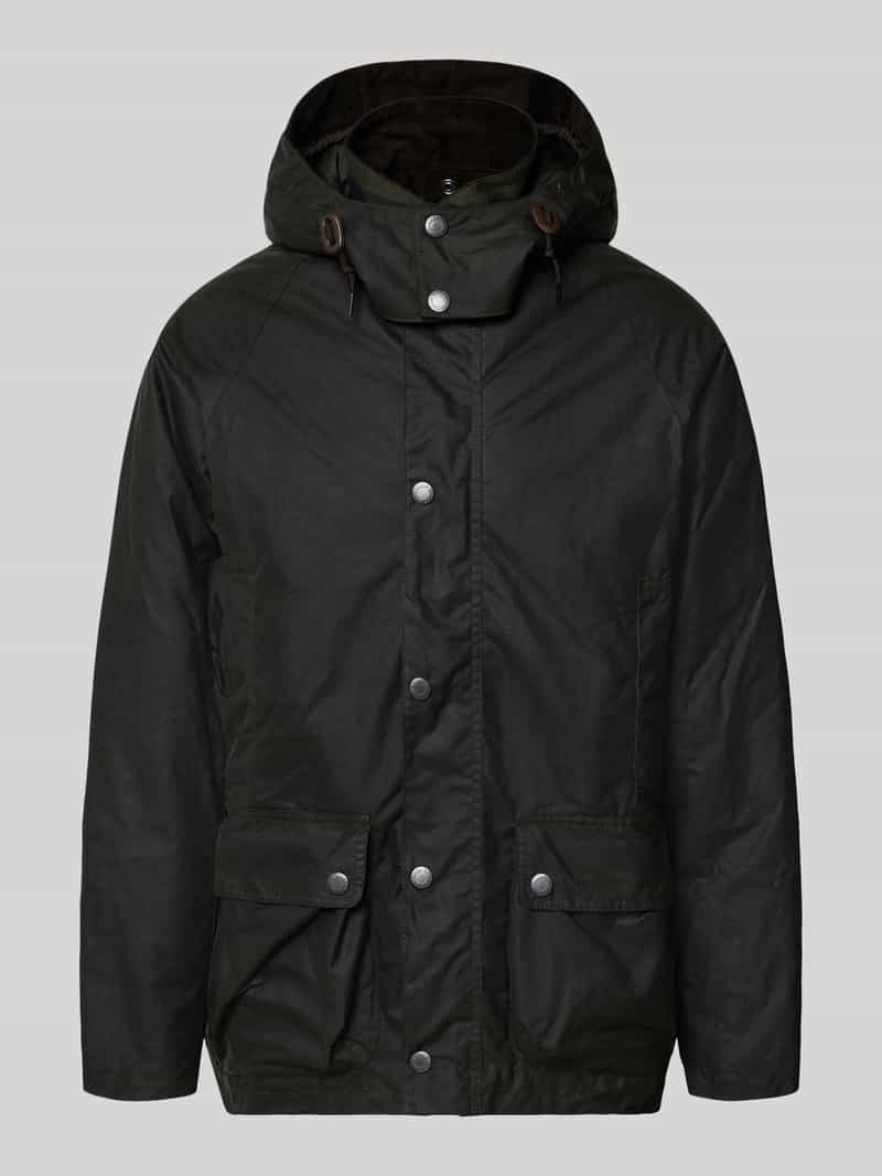 Barbour Regular fit parka van puur katoen