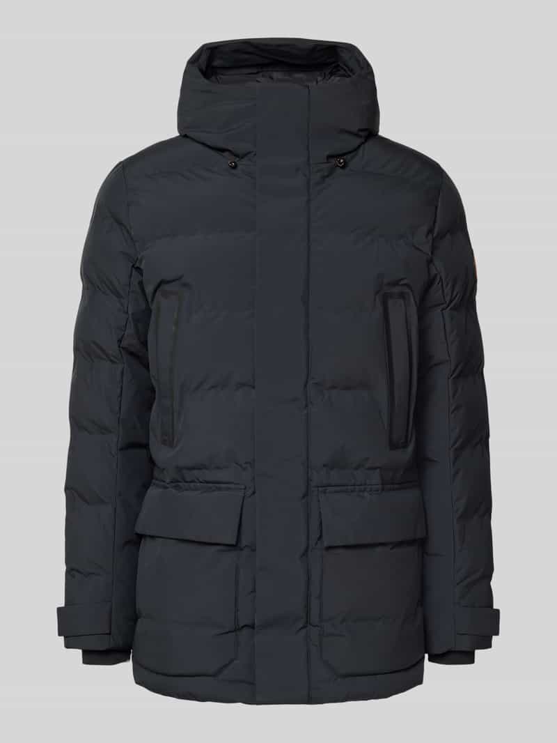 SAVE THE DUCK Gewatteerd jack met capuchon model 'QUINLAN'