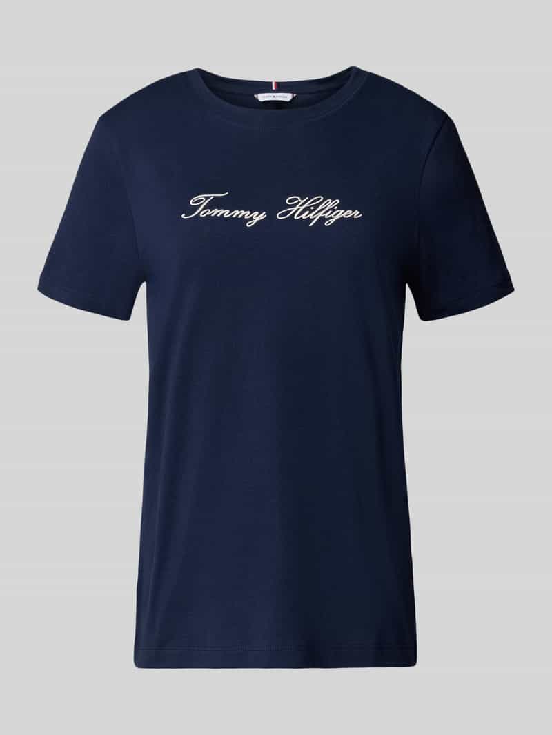 Tommy Hilfiger Regular fit T-shirt van puur katoen