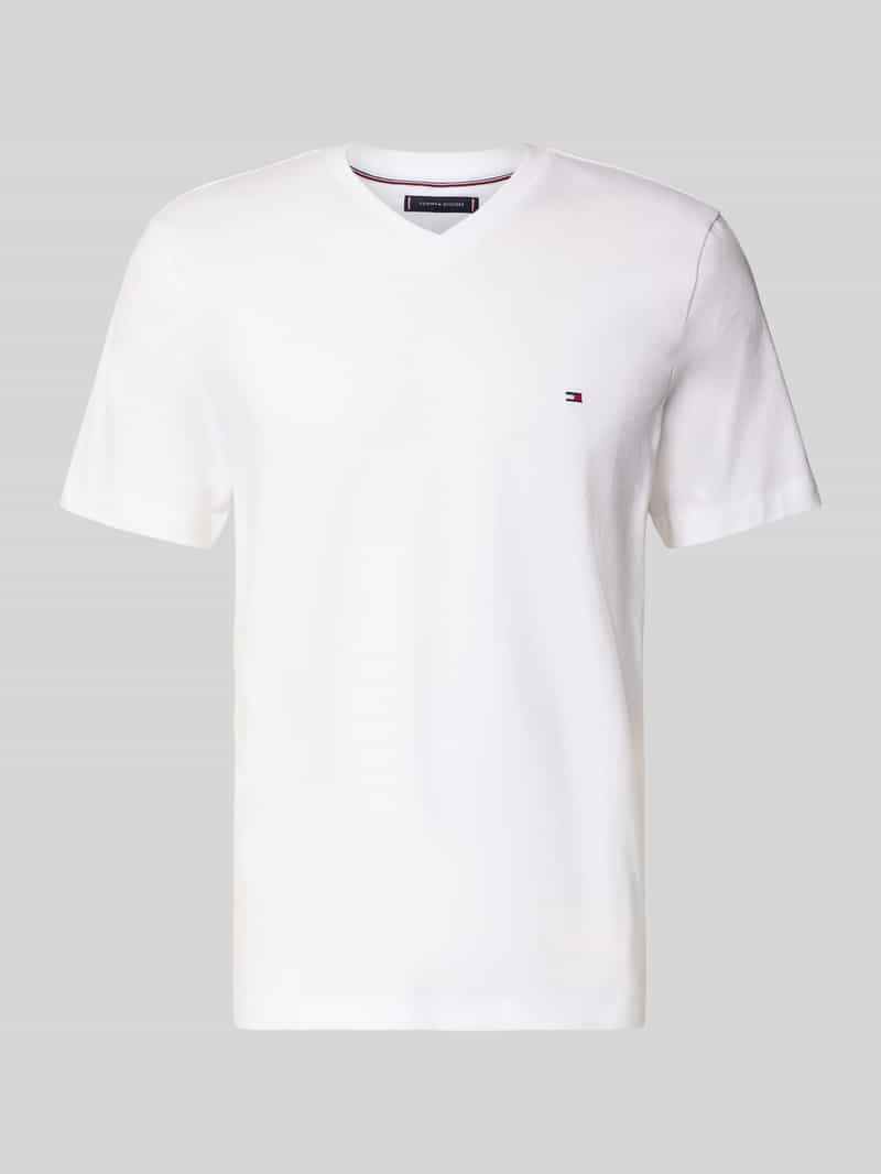 Tommy Hilfiger Regular fit T-shirt van puur katoen