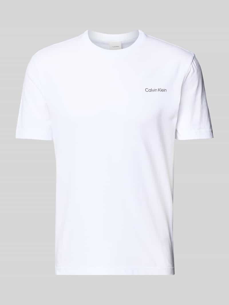 CK Calvin Klein T-shirt met labelprint