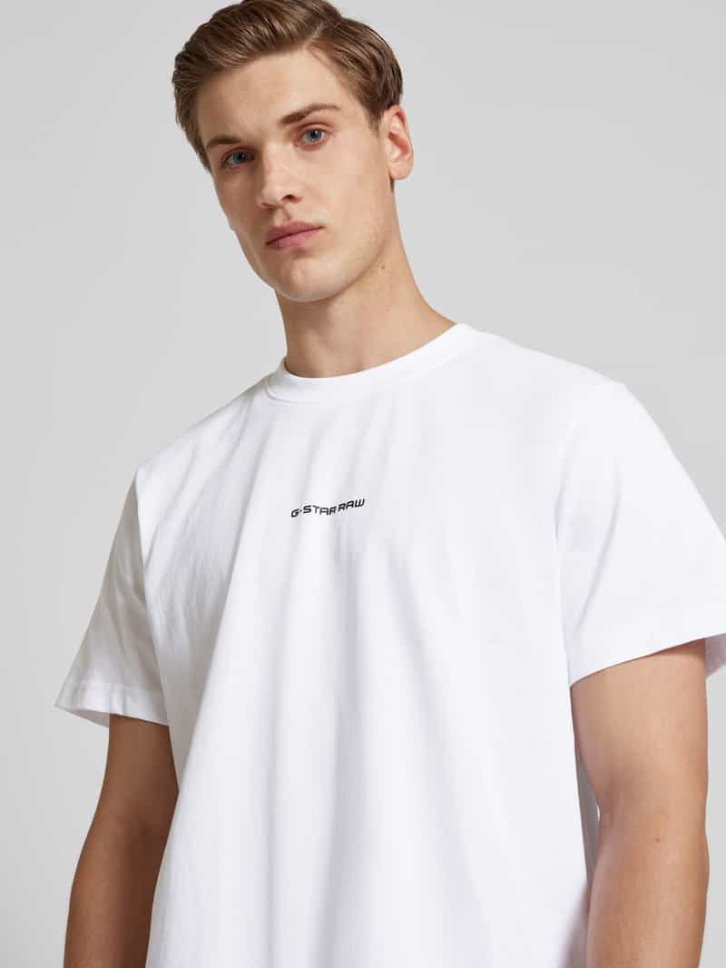 G-Star Raw T-shirt met labelprint