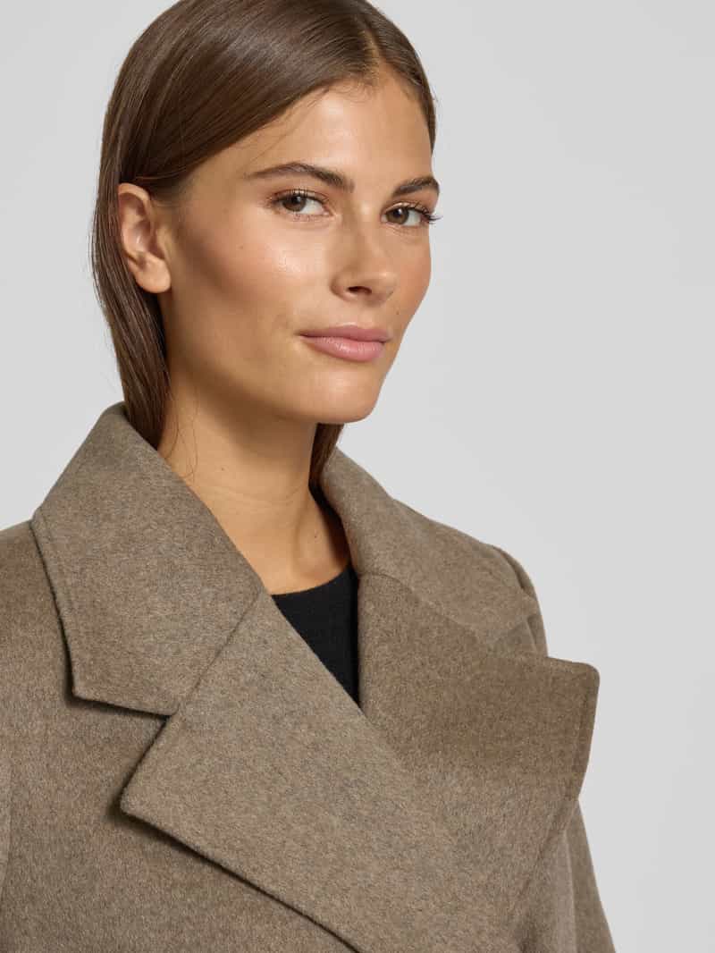 MbyM Lange jas met reverskraag model 'Kasimira'