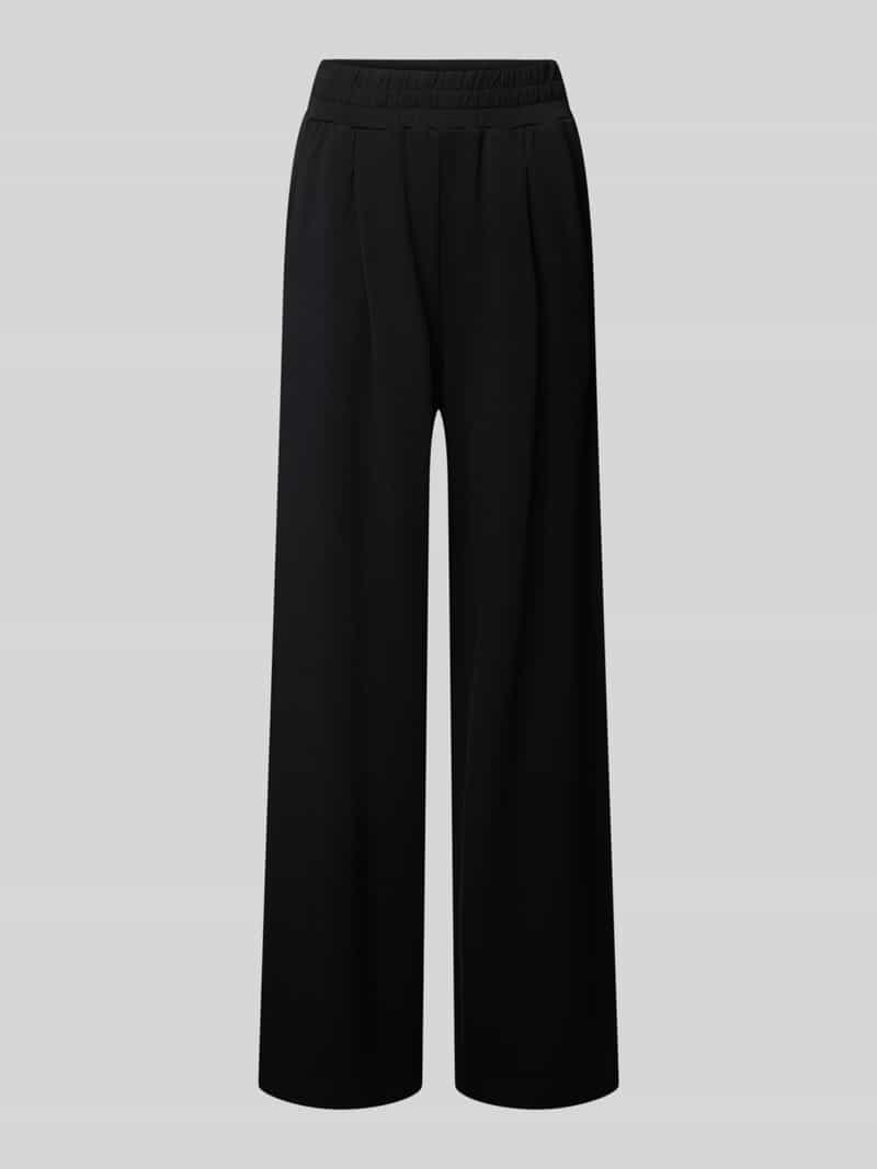 Varley Wide leg stoffen broek met plooien