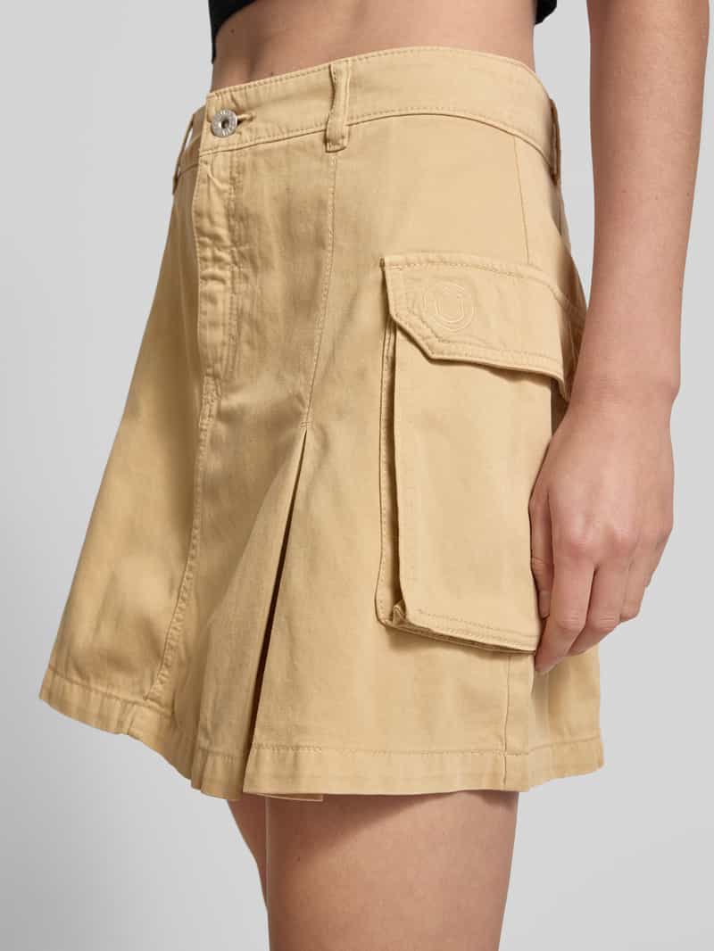 Hugo Blue Minirok met klepzakken model 'Rundale'