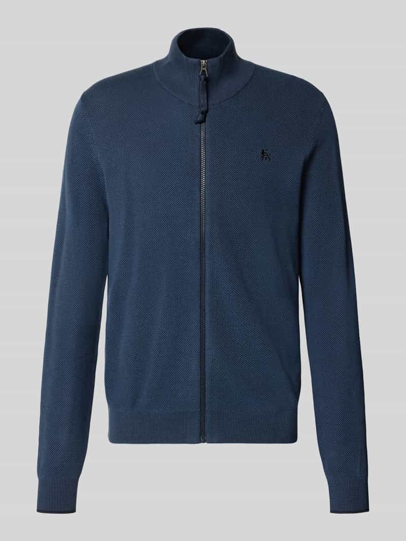 Lerros Gebreid jack in two-tone-stijl met ritssluiting