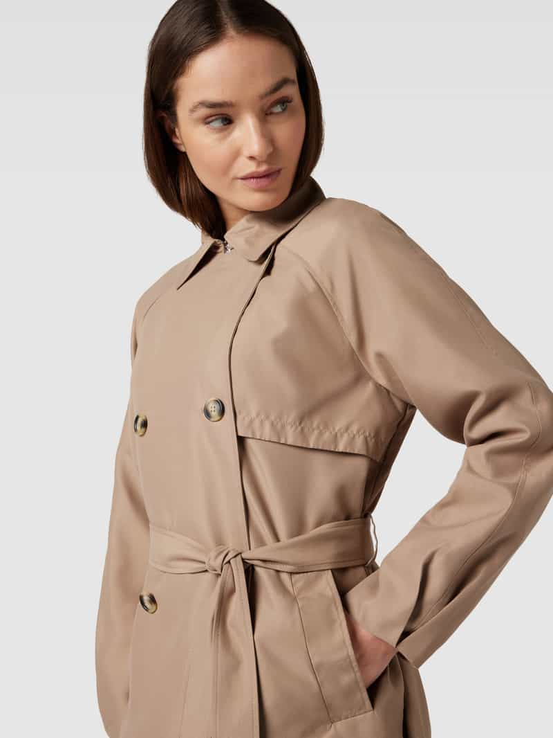 Vero Moda Outdoor Trenchcoat met strikceintuur model 'DOREEN'