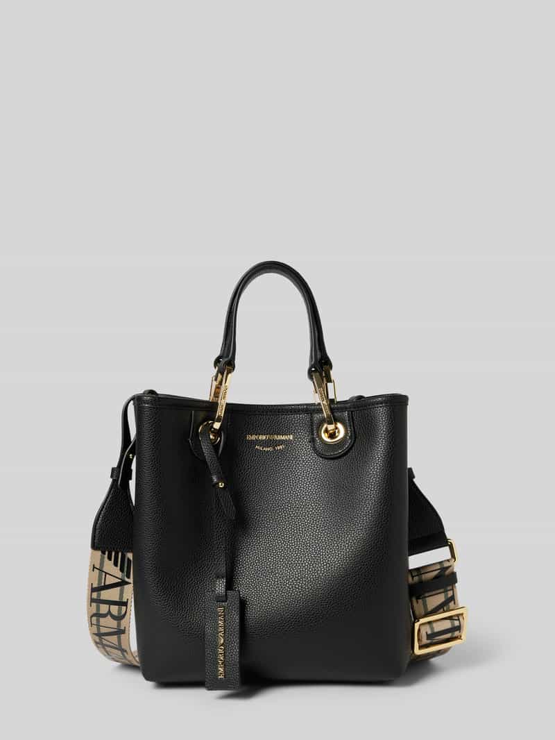 Emporio Armani Handtas met labelprint model 'MYEA'