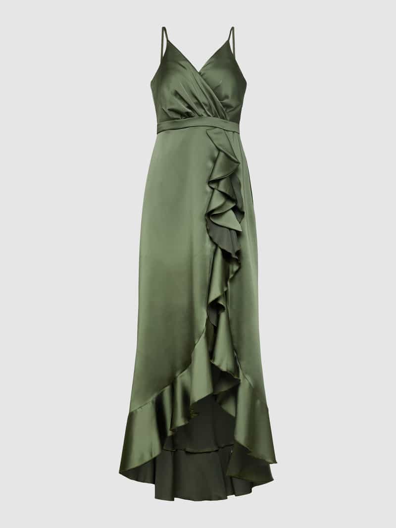 Avondjurk met volants TROYDEN COLLECTION