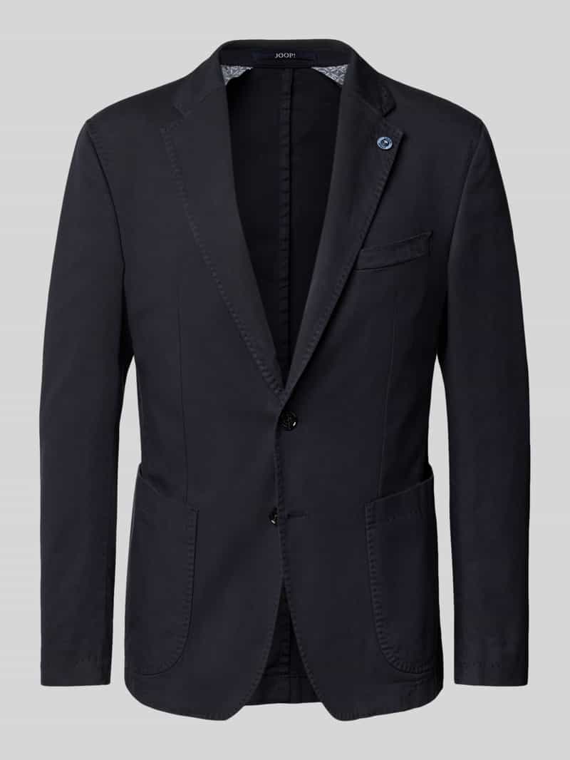 JOOP! Collection Slim fit 2-knoops colbert met reverskraag model 'Hoverest'