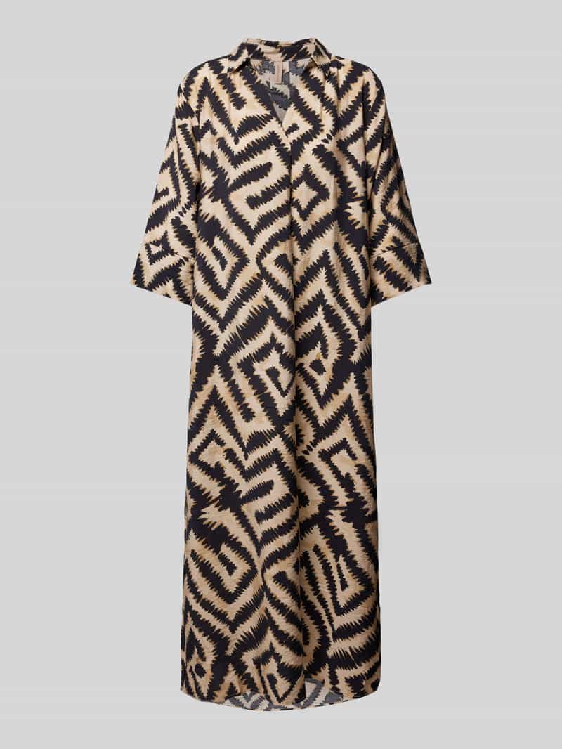 Soyaconcept Maxi-jurk met V-hals model 'PIXI'