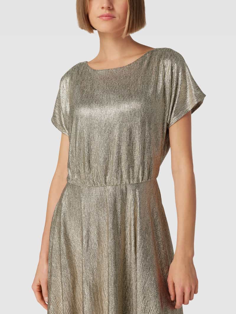 Swing Cocktailjurk in glanzende look