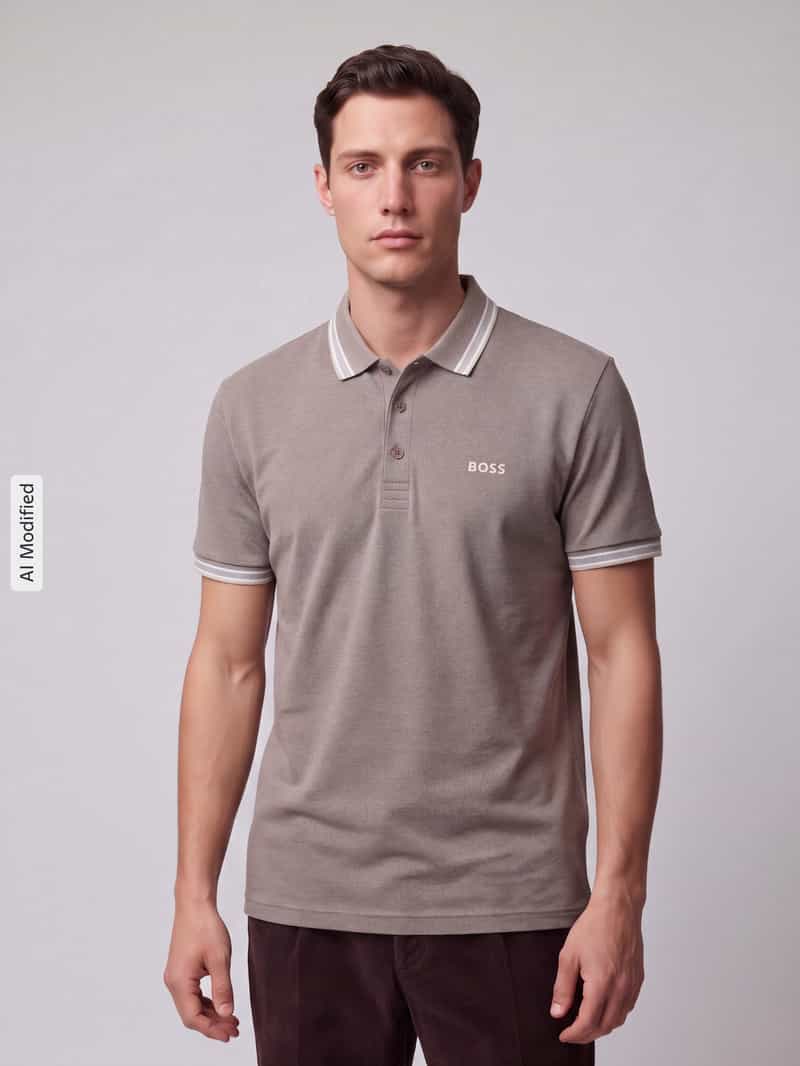 BOSS Green Regular fit polokraag van puur katoen model 'PADDY'