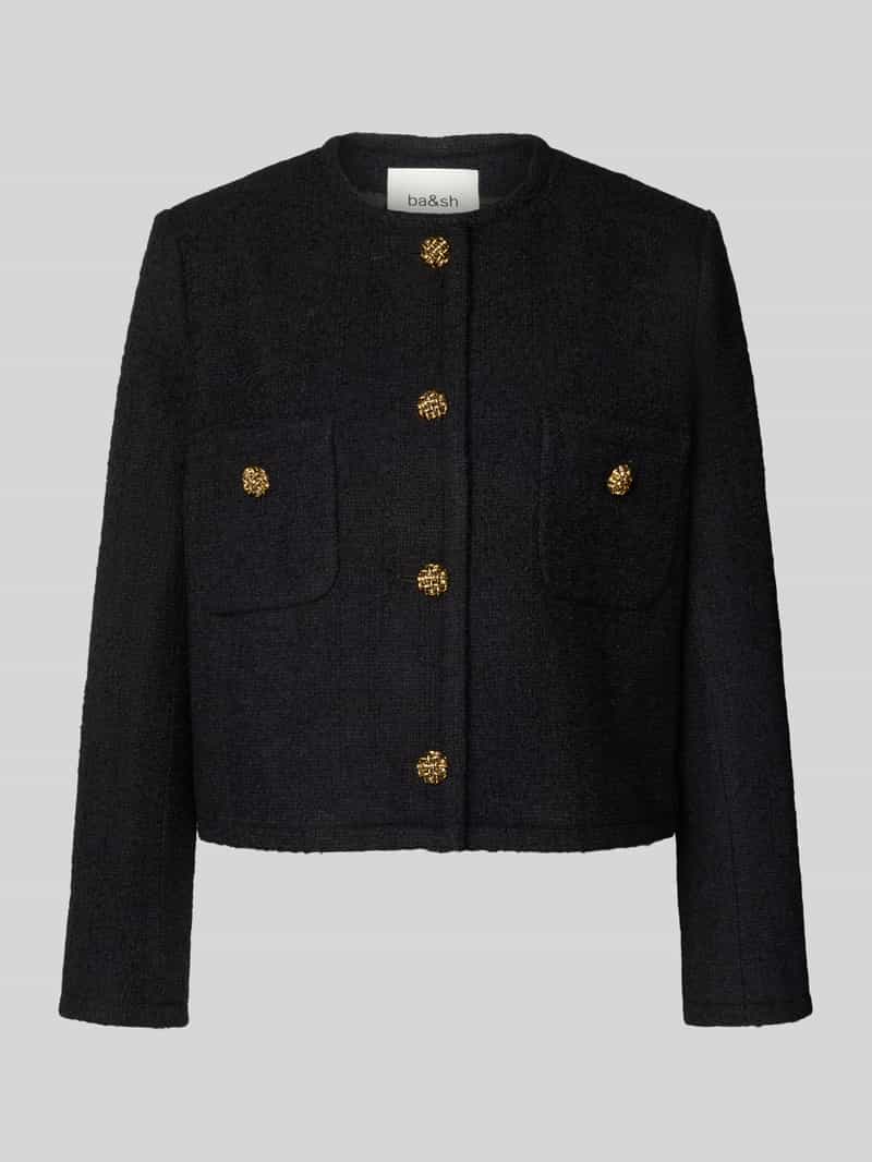 Bash Regular fit blazer met lanawol model 'Meredith'