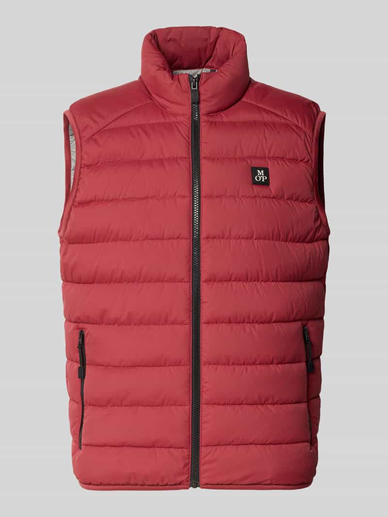 Marc O'Polo Regular fit bodywarmer van waterafstotend materiaal