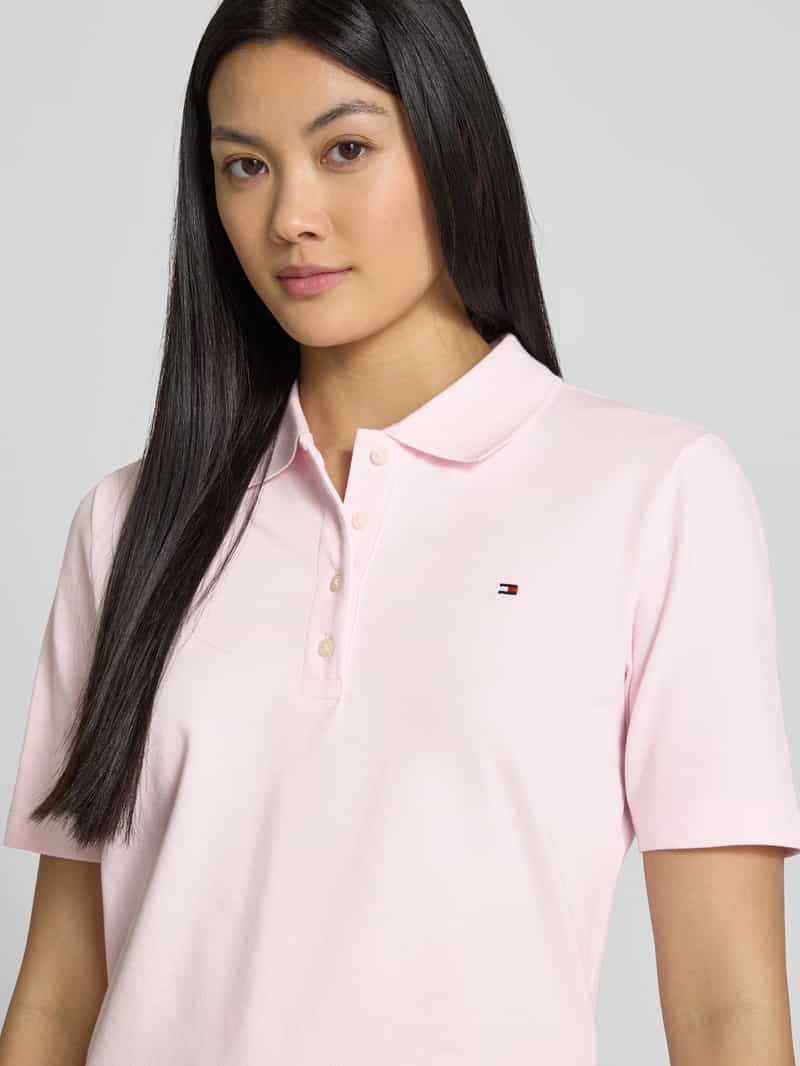 Tommy Hilfiger Regular fit poloshirt met logostitching model '1985'