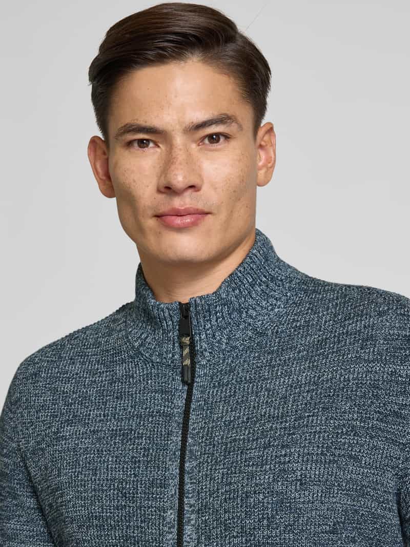 camel active Slim fit jack in gebreide look model 'Mouline'