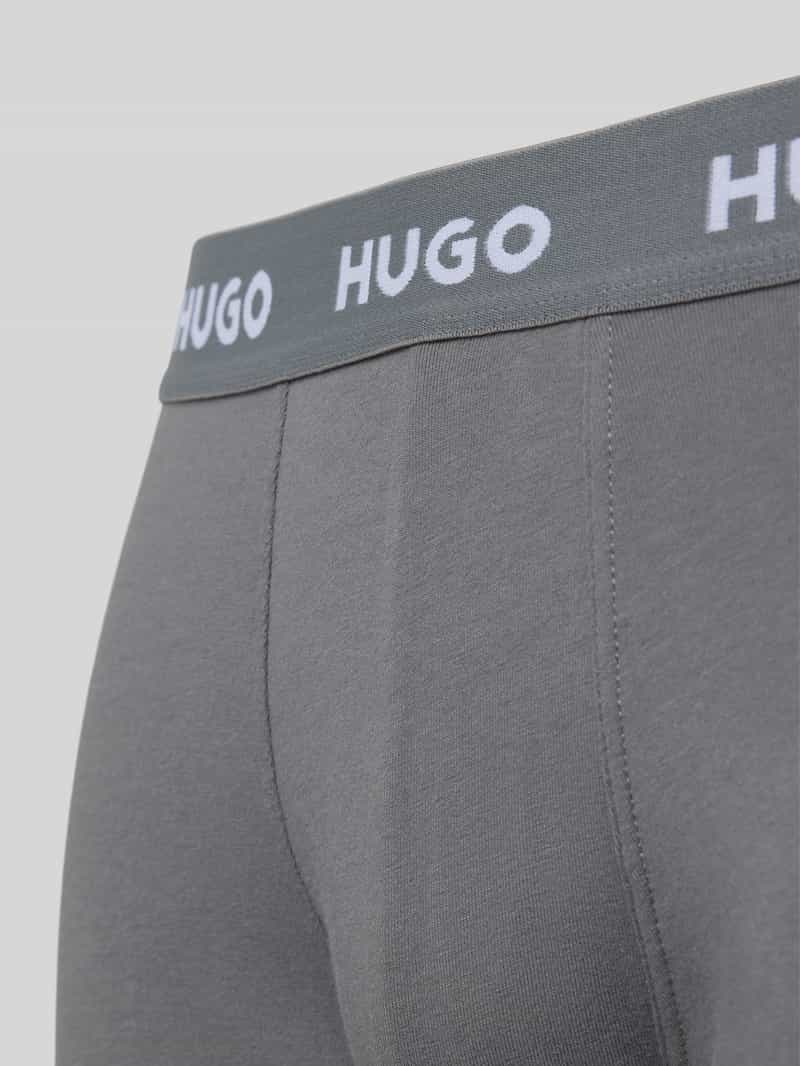 HUGO Boxershort van katoenmix in set van 3
