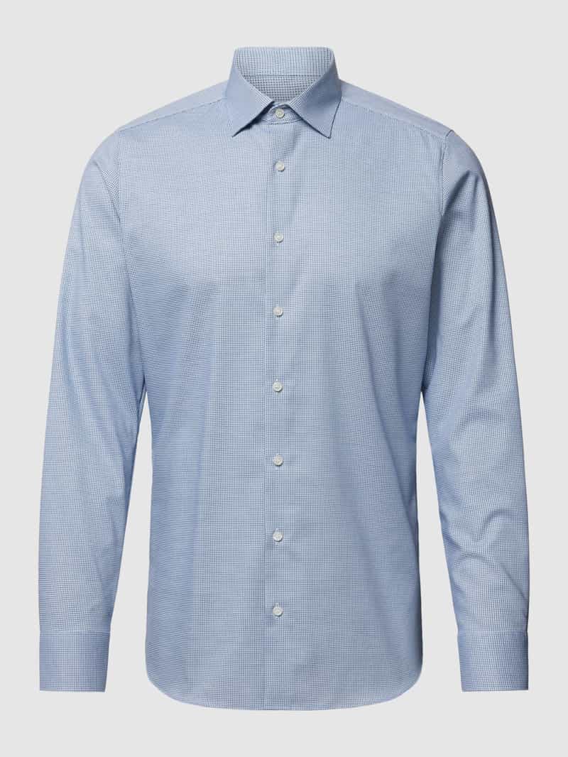 OLYMP Level Five Slim fit zakelijk overhemd met effen structuur