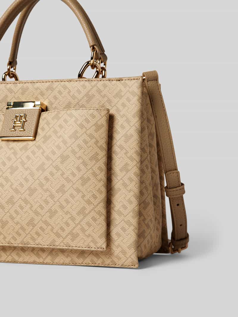 Tommy Hilfiger Tote bag met labelapplicatie