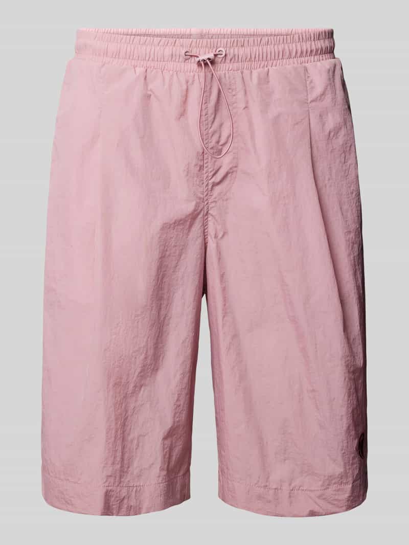 Sergio Tacchini Regular fit korte broek met bandplooien model 'ISPICA'