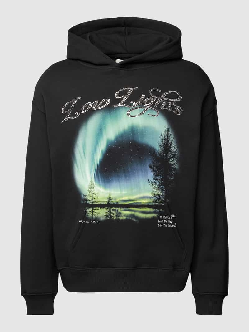 Low Lights Studios Hoodie met strass-steentjes