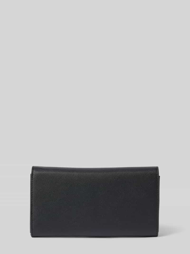 VALENTINO BAGS Portemonnee met labelapplicatie model 'ZERO RE'