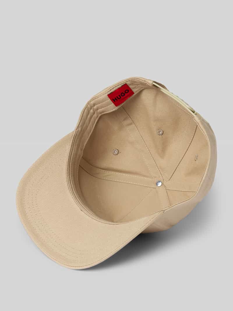 HUGO Baseballpet met labelprint model 'Marsel'