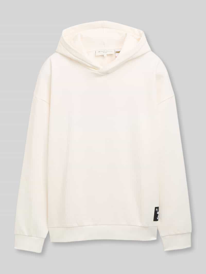 Tom Tailor Denim Regular fit hoodie met peanuts rugprint