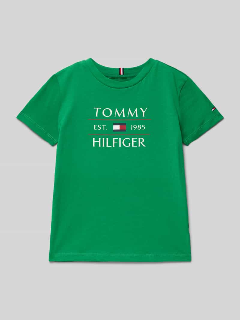 Tommy Hilfiger Kids T-shirt met labelprint