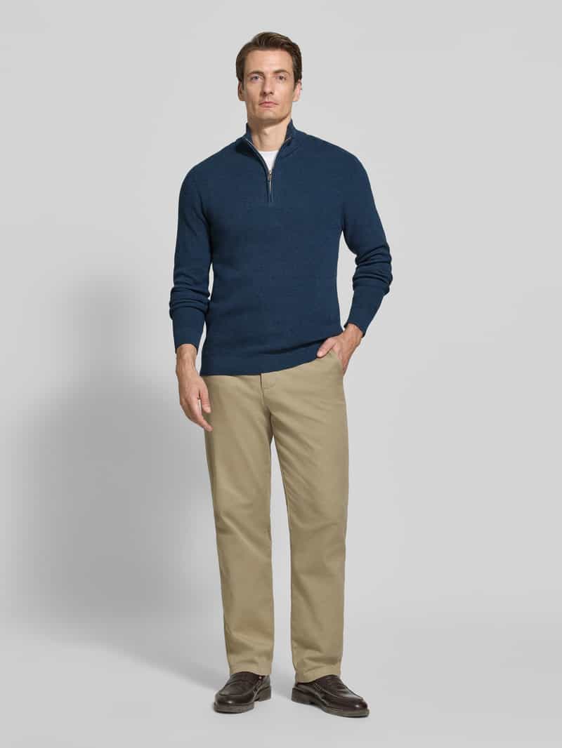 Matinique regular fit gebreide trui - blue wing teal, foto 5