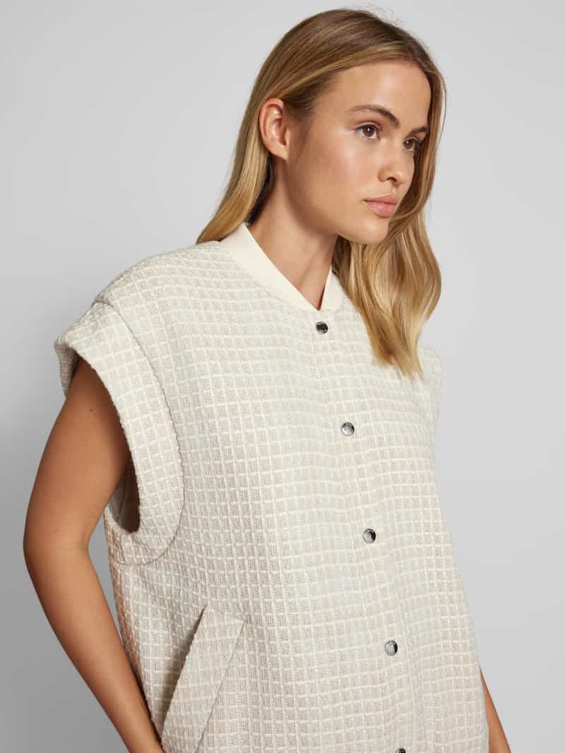 Boss Orange Gilet met structuurmotief model 'Joselina'