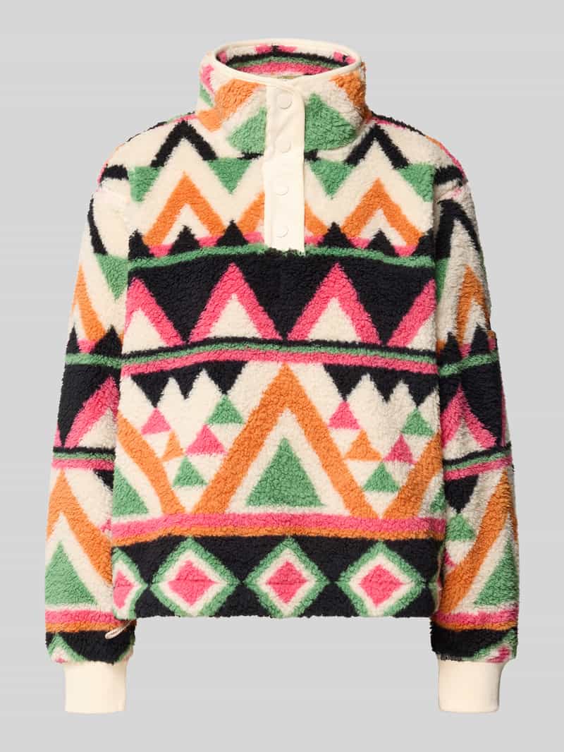 Superdry Regular fit pullover met opstaande kraag model 'Soft'