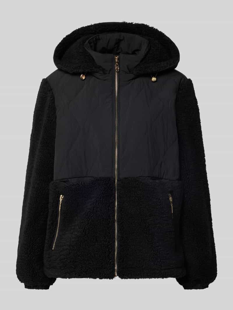 LIU JO SPORT Regular fit jack met imitatiebont