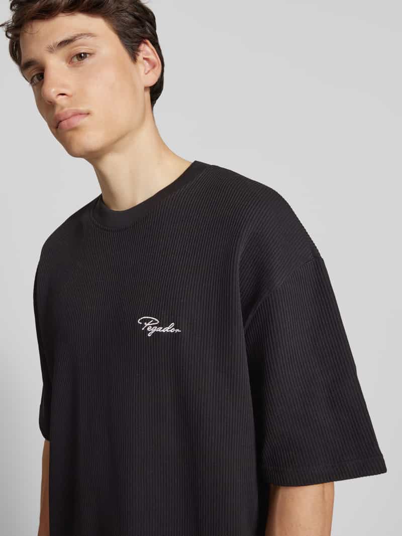 Pegador Oversized T-shirt met labelstitching model 'SIGNAR'