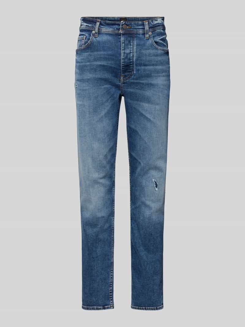 Boss Orange Tapered fit jeans in 5-pocketmodel, model 'TABER'