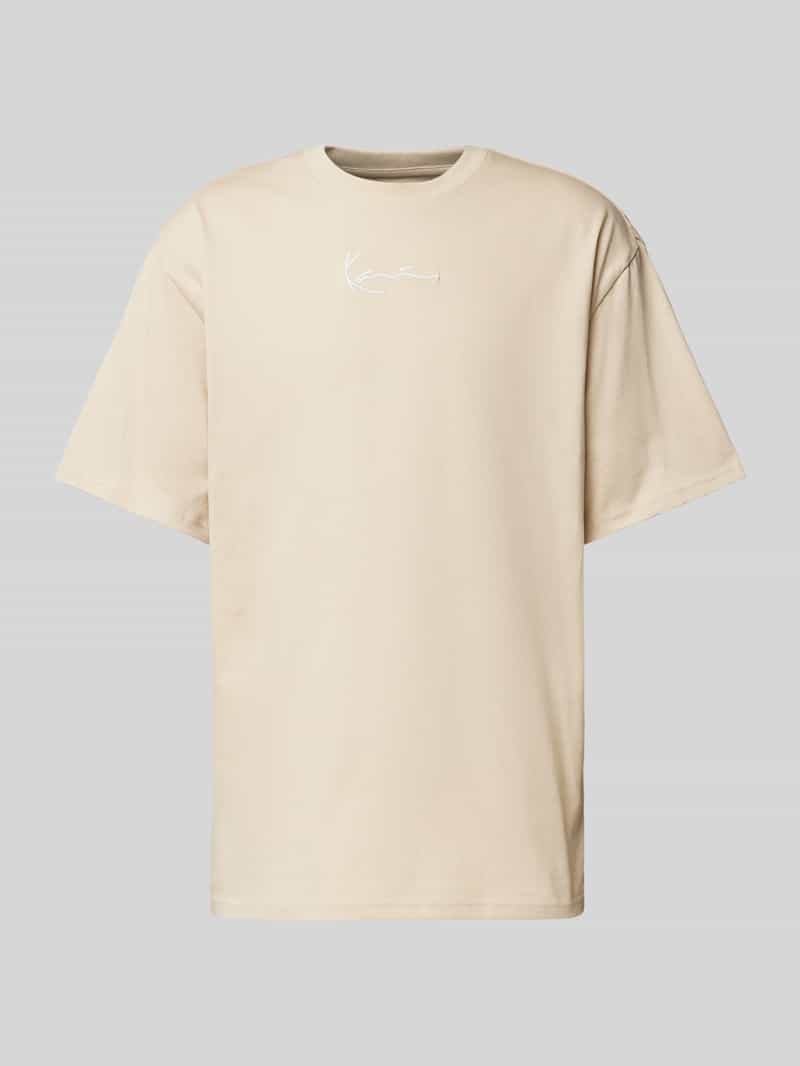 Karl Kani T-shirt met labelstitching