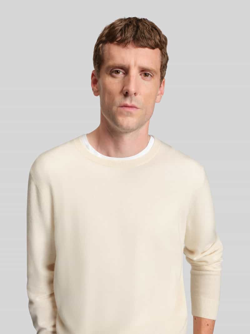 Boss Relaxed fit gebreide pullover van puur kasjmier model 'EMIGLIORE'