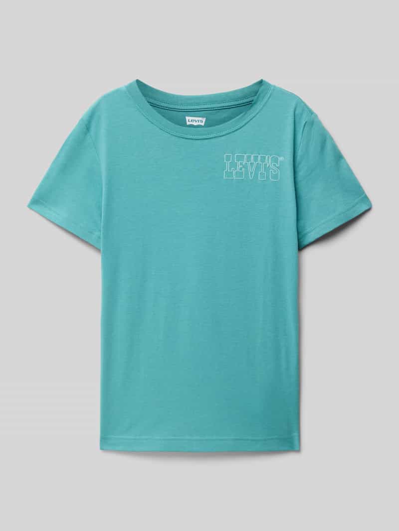 Levi s Kids T-shirt met labelprint
