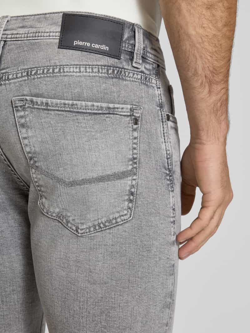 Pierre Cardin Regular fit korte jeans in 5-pocketmodel model 'Sisteron'