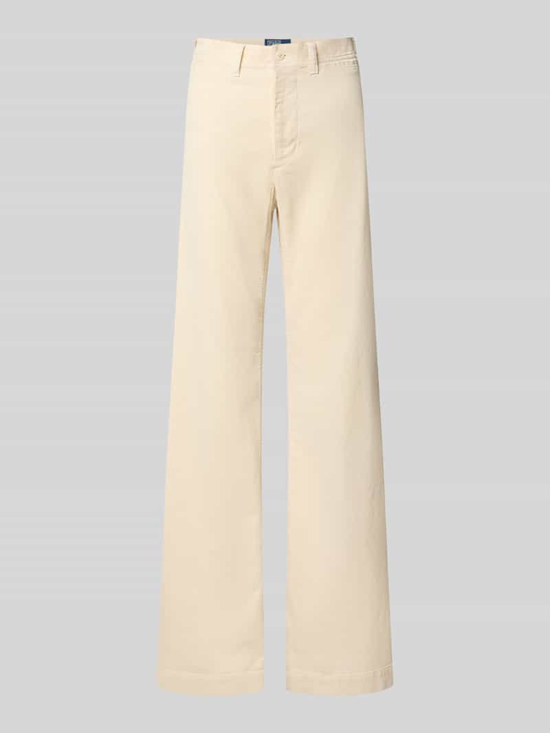 Polo Ralph Lauren Wide Leg corduroy broek van katoenmix
