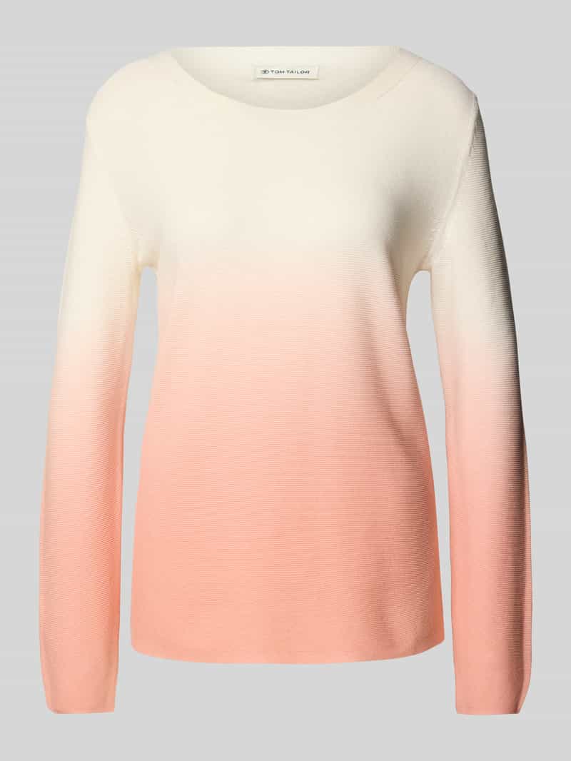 Tom Tailor Regular fit gebreide pullover met kleurverloop