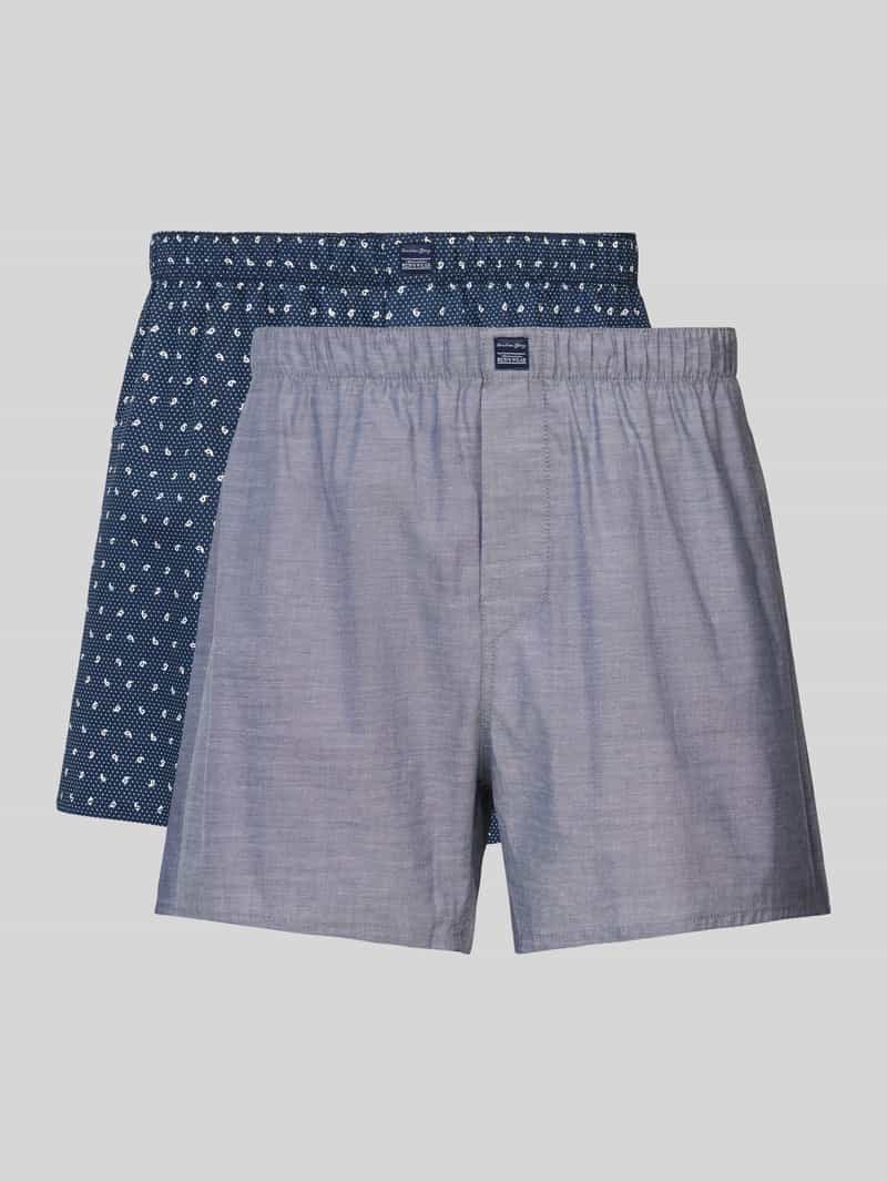 Christian Berg Men Boxershort met elastische band in een set van 2 stuks