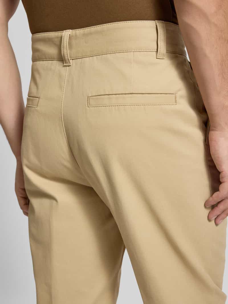 HUGO Slim fit chino van puur katoen model 'GENAR'