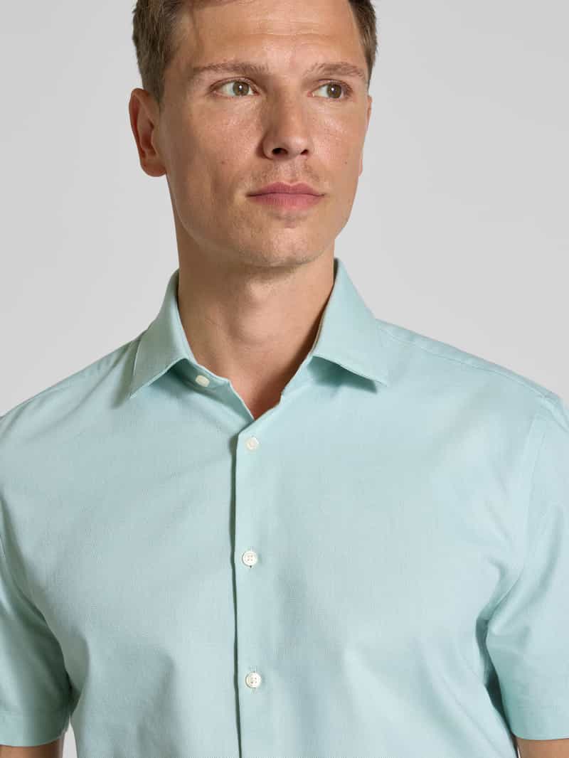 Jake*s Slim fit zakelijk overhemd met knoopsluiting