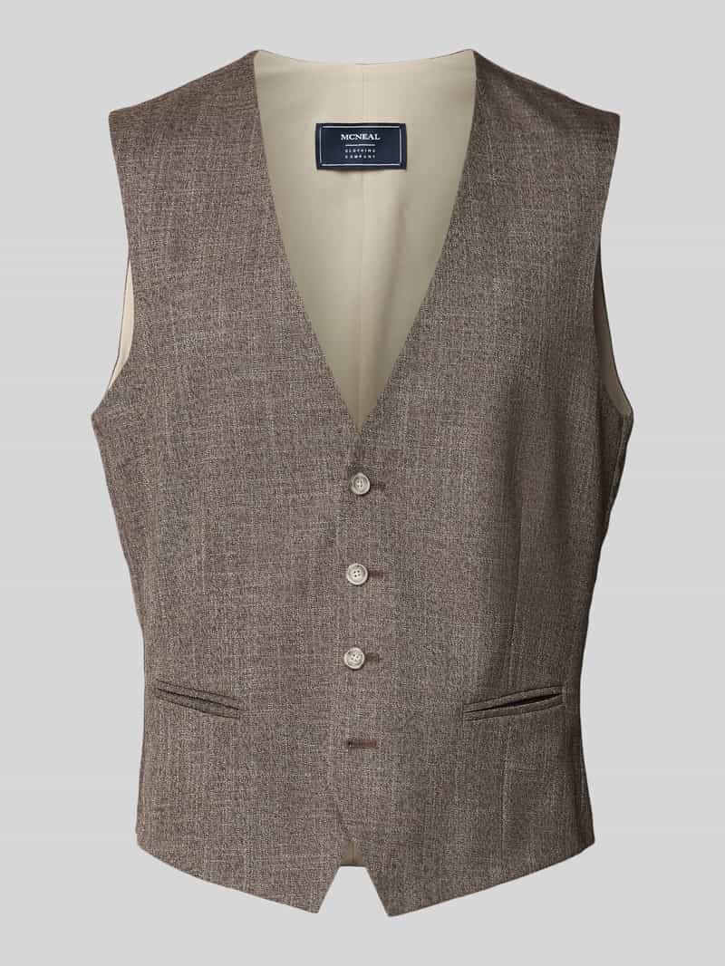 MCNEAL Gilet met paspelzakken